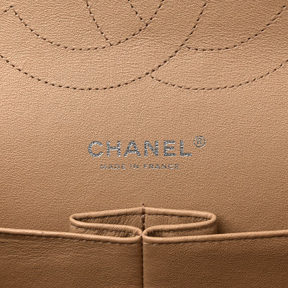 Chanel Lambskin Quilted Jumbo Double Flap Beige Clair 6 of 15