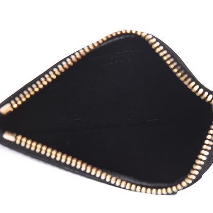 Saint Laurent Calfskin 5 Fragments Zip Pouch Card Holder Black 5 of 12