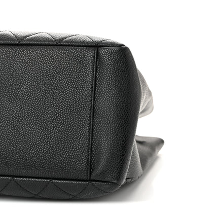 Chanel Caviar Quilted Grand Shopping Tote GST Black 10 of 10