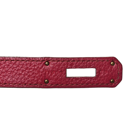 Hermes Togo Kelly Retourne 35 Rubis 7 of 12