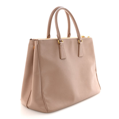Prada Saffiano Large Galleria Double Zip Tote Cammeo 3 of 9