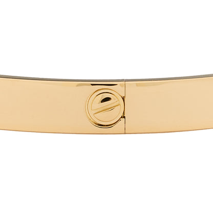 Cartier 18K Yellow Gold LOVE Bracelet 19 6 of 9
