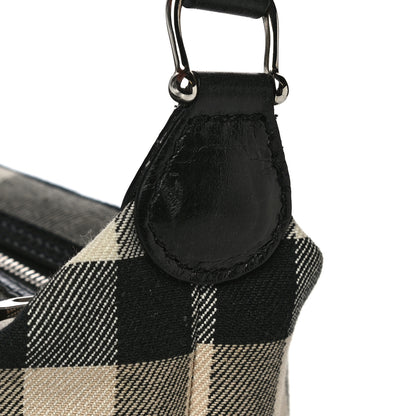 Burberry Canvas Mega Check Pochette Grey Black 12 of 12