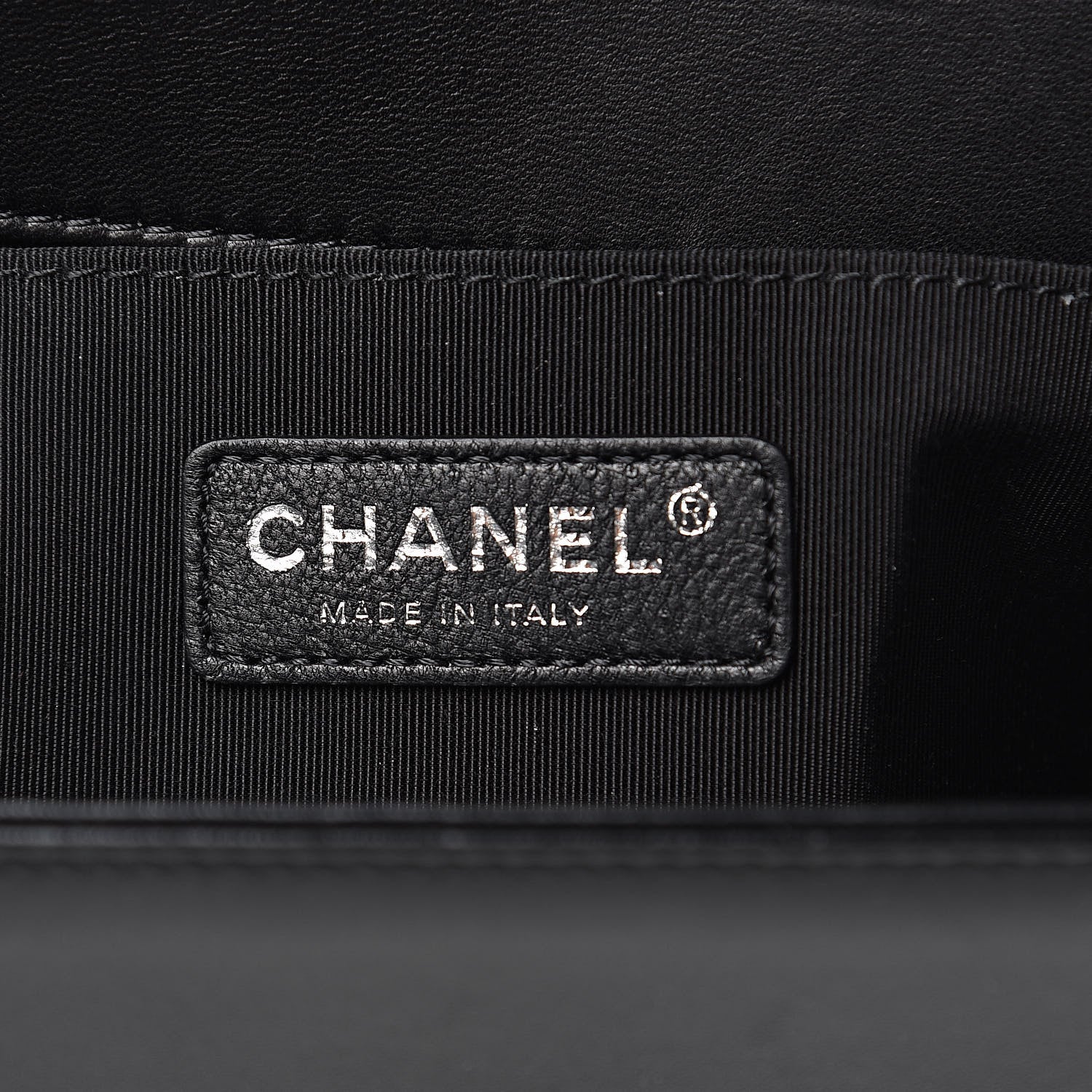 Chanel Lambskin Quilted Medium Boy Flap Black 6 of 13