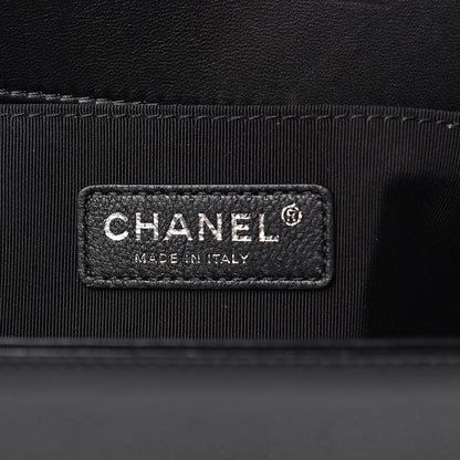 Chanel Lambskin Quilted Medium Boy Flap Black 6 of 13