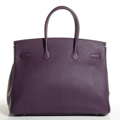 Hermes Fjord Birkin 35 Cassis 4 of 27