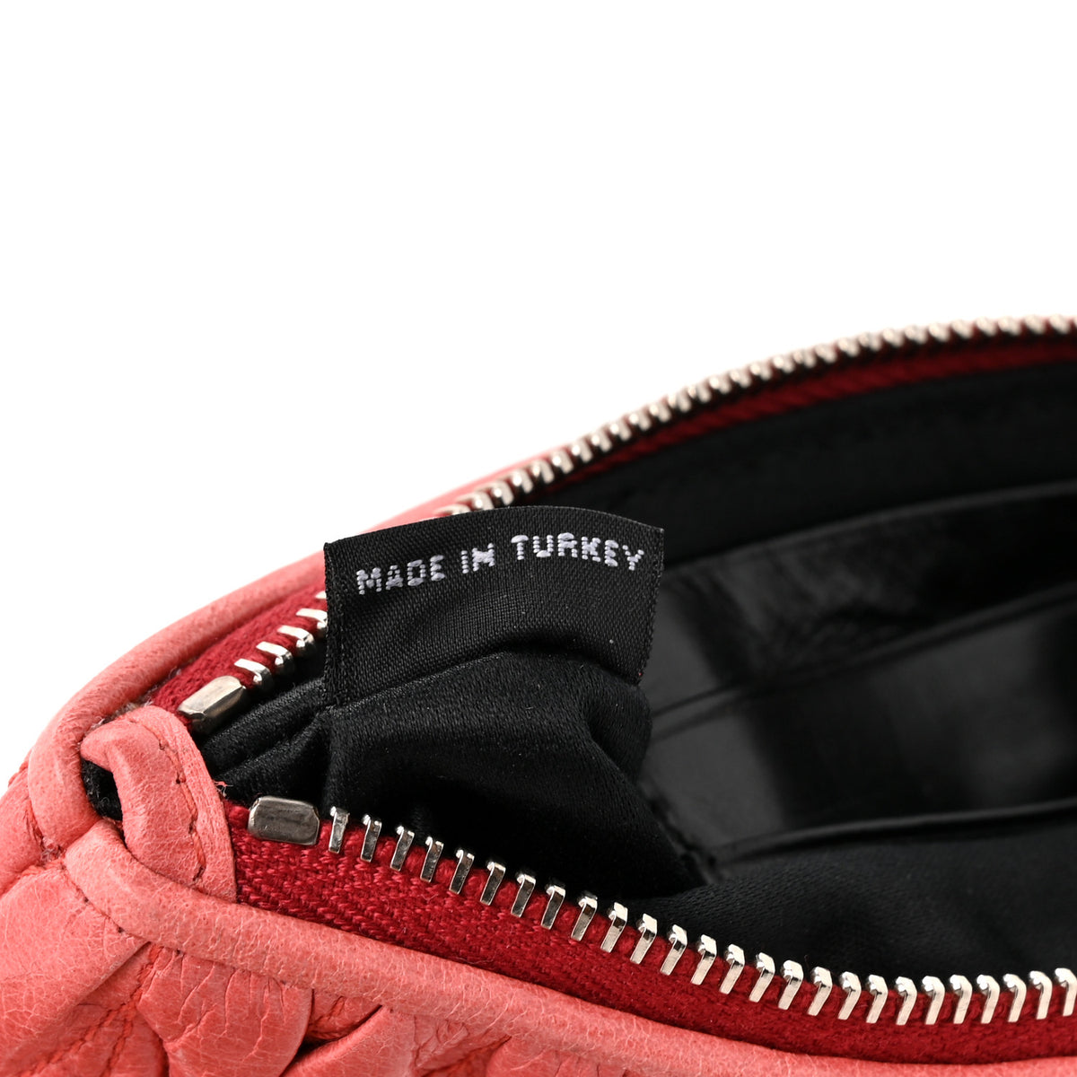 Miu Miu Nappa Matelasse Lux Pouch Fuxia 7 of 7