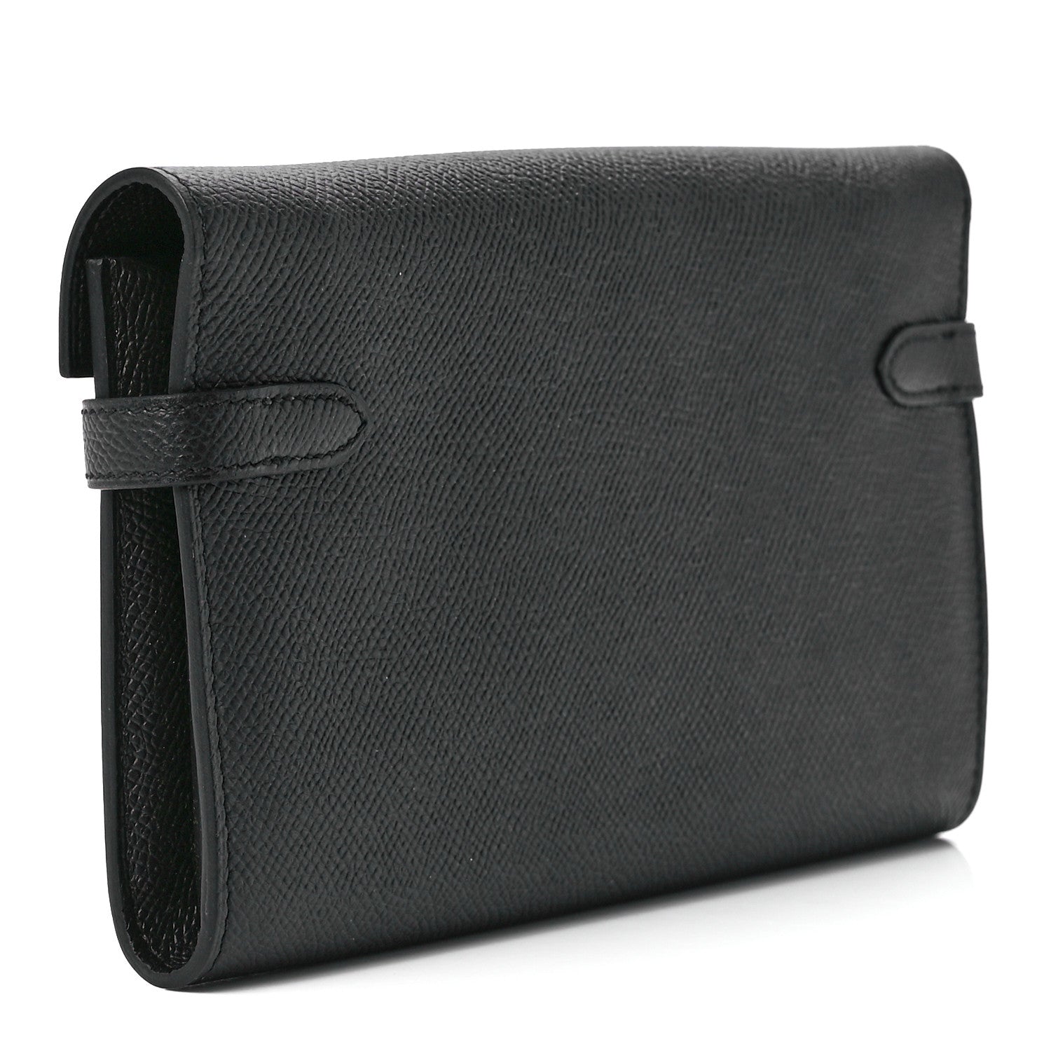 Hermes Epsom Kelly Longue Wallet Black 3 of 11