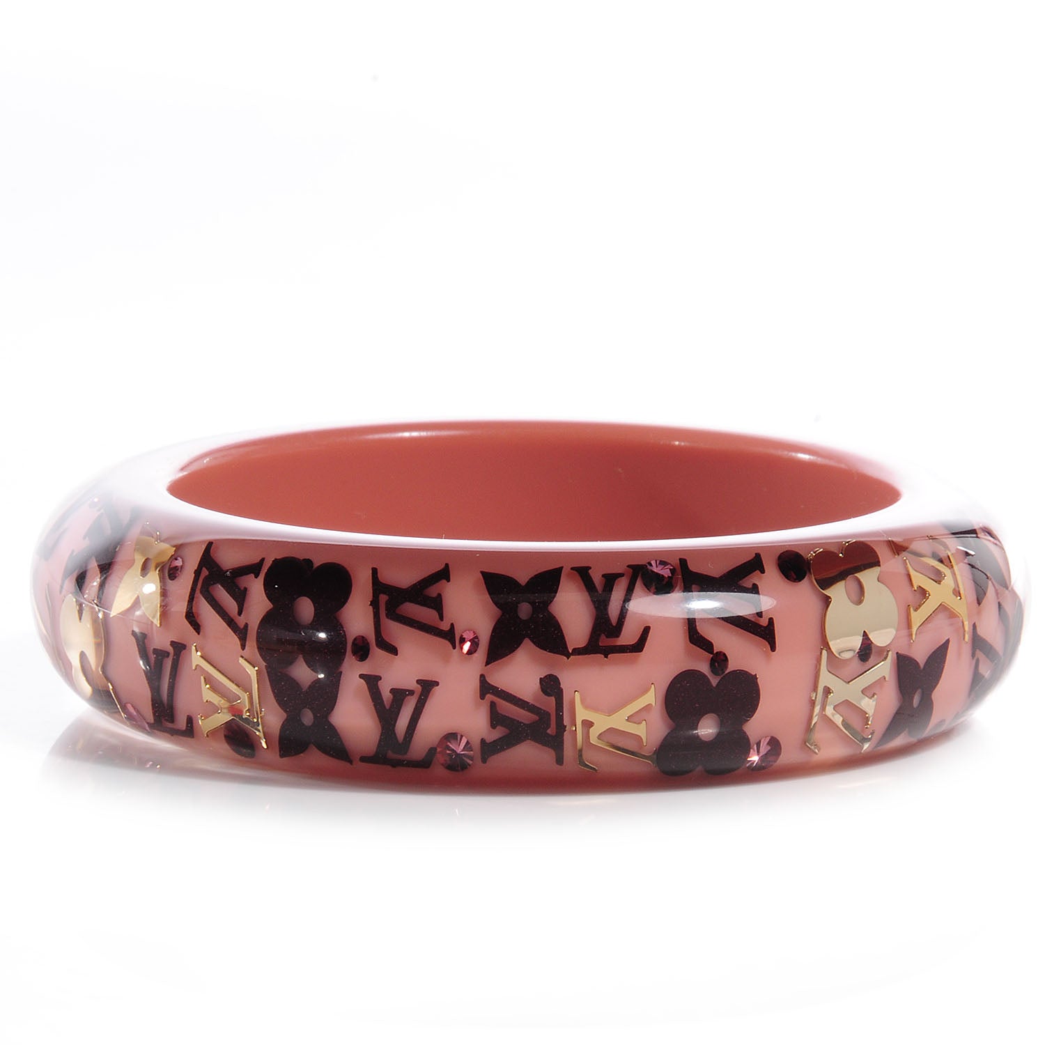 Louis Vuitton Inclusion Bracelet GM Size Medium Rose 3 of 5