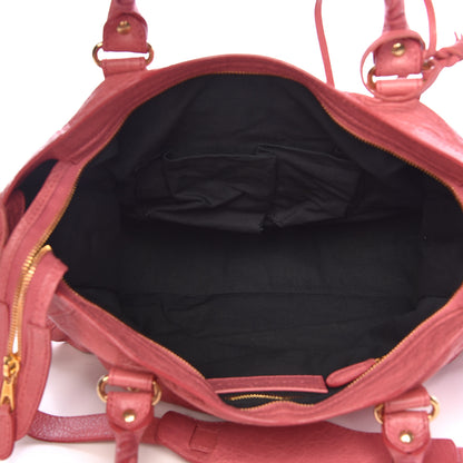 Balenciaga Agneau Giant 12 Gold Hardware City Rose Bombon Raspberry 5 of 10