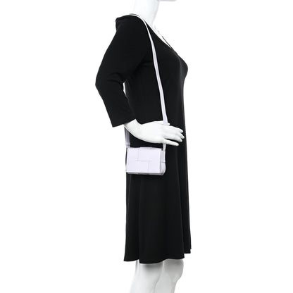 Bottega Veneta Lambskin Maxi Intrecciato Extra Mini Cassette Crossbody Bag Mirth Washed 2 of 10