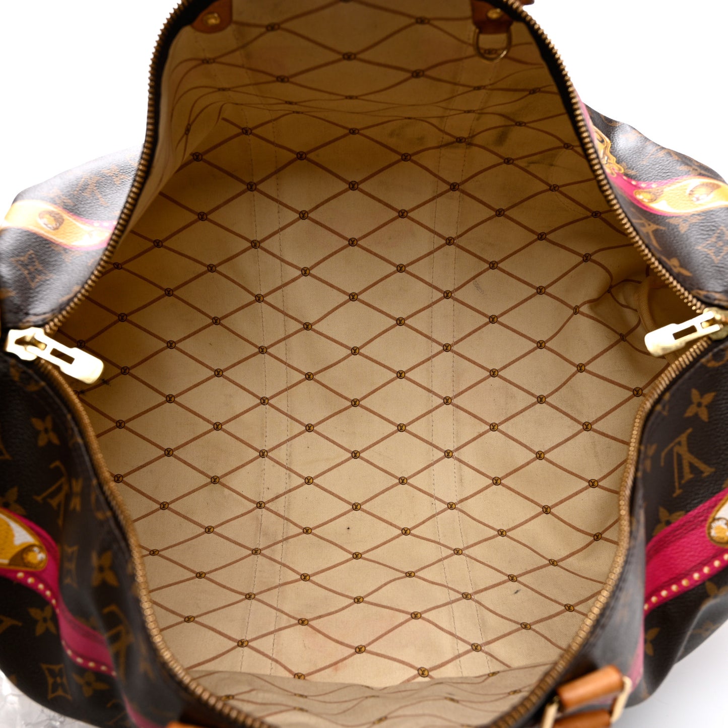 Monogram Summer Trunks Keepall Bandouliere 50