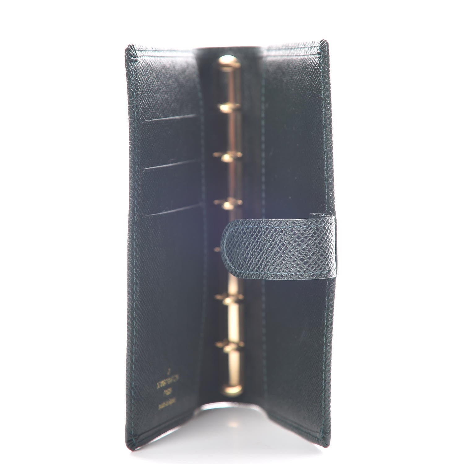 Louis Vuitton Taiga Small Ring Agenda Cover Epicea 4 of 9