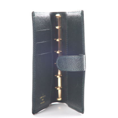 Louis Vuitton Taiga Small Ring Agenda Cover Epicea 4 of 9