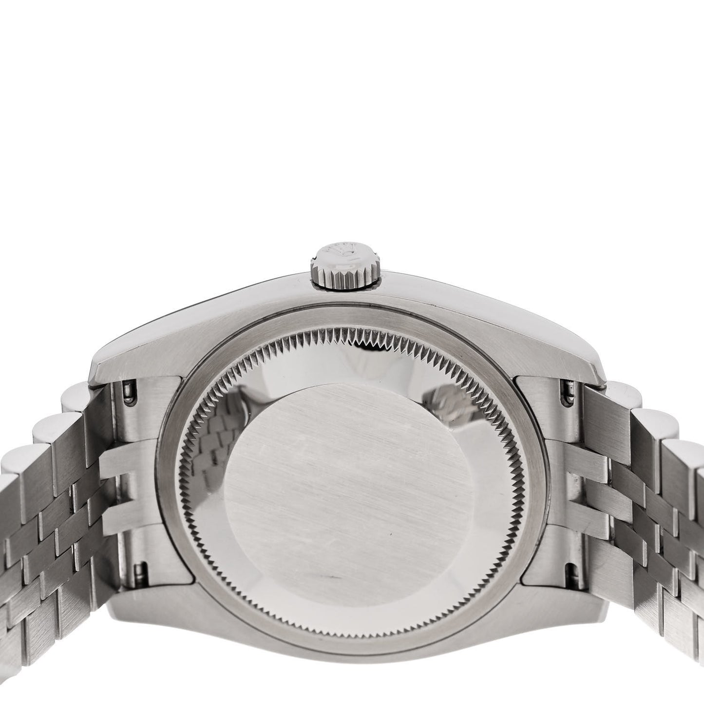 Stainless Steel 18K White Gold 36mm Oyster Perpetual Datejust Watch Silver Roman 116234