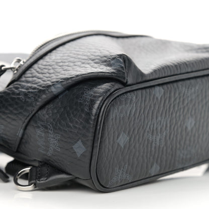 MCM Visetos Klassik Small Sling Bag Black 9 of 11