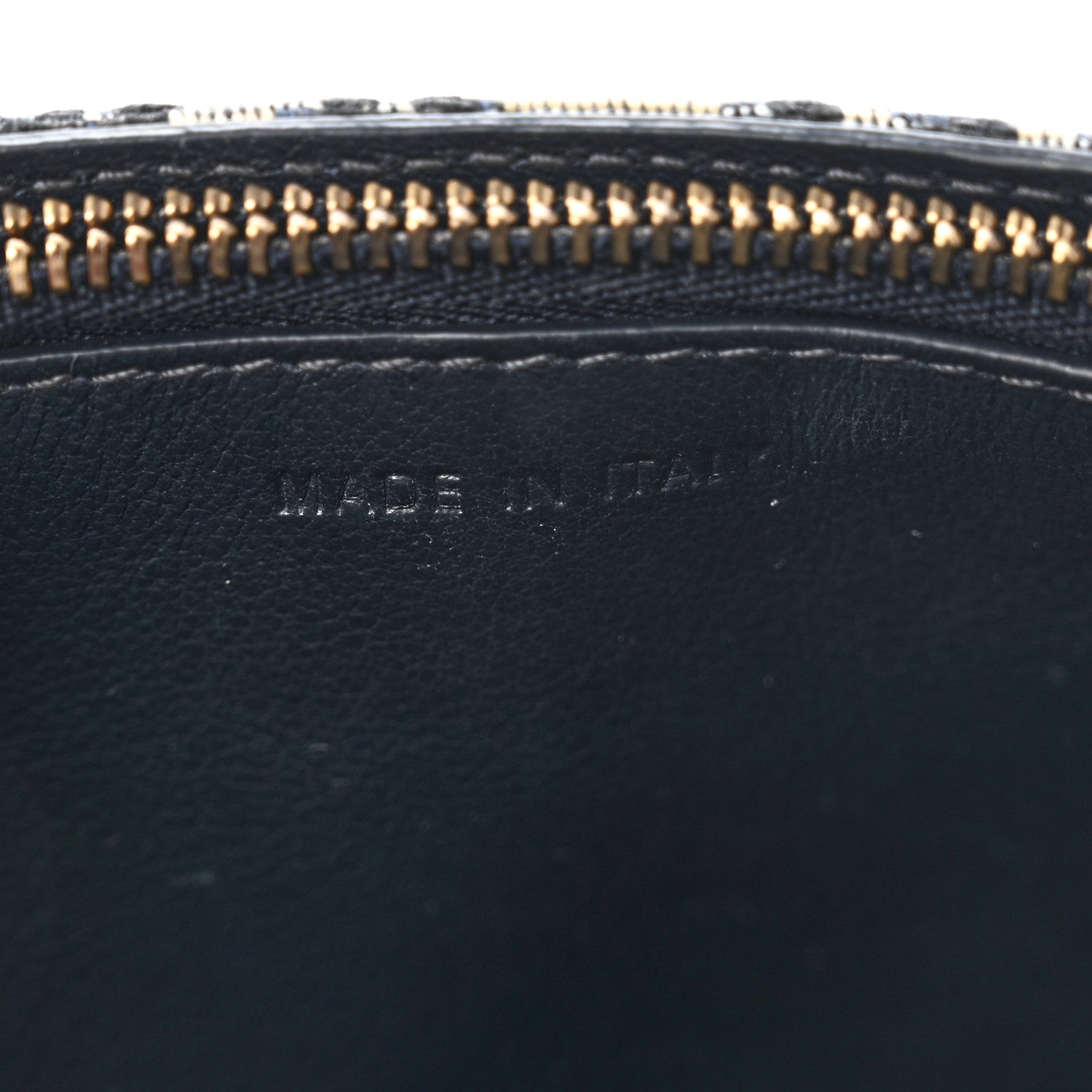 Christian Dior Oblique Saddle Belt Bag Blue 7 of 8