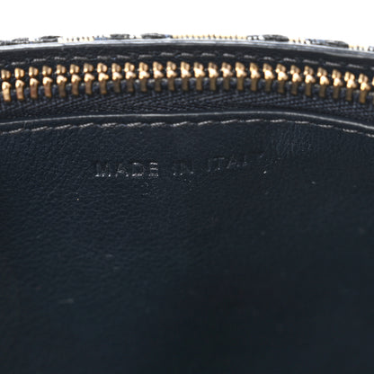 Christian Dior Oblique Saddle Belt Bag Blue 7 of 8