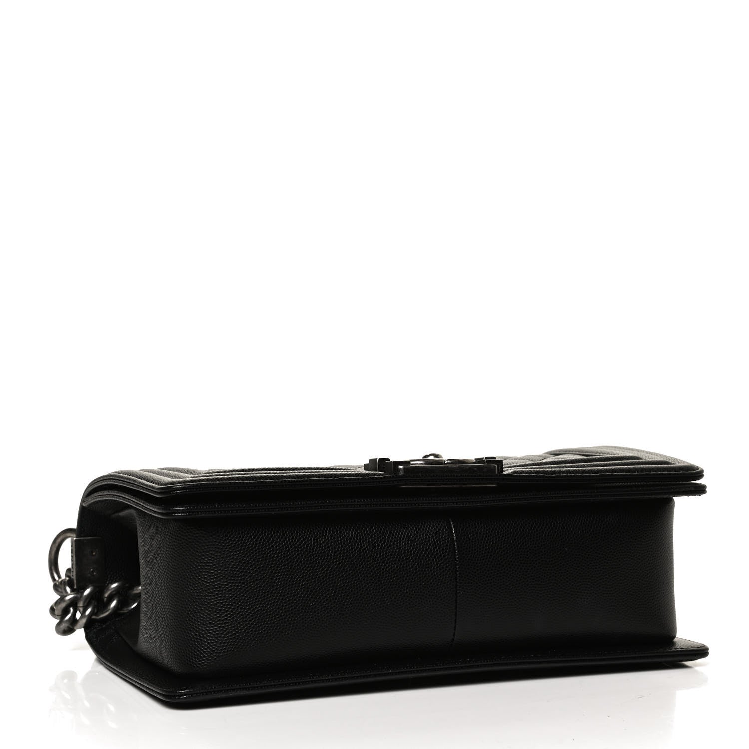 Chanel Caviar Quilted Medium Boy Flap Black 4 of 10