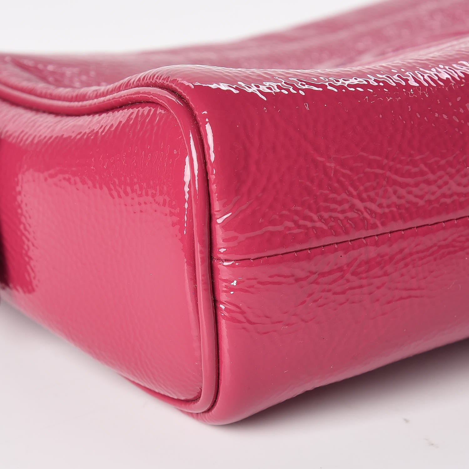 Gucci Soft Patent Soho Cosmetic Case Bright Bougainvillea 8 of 9