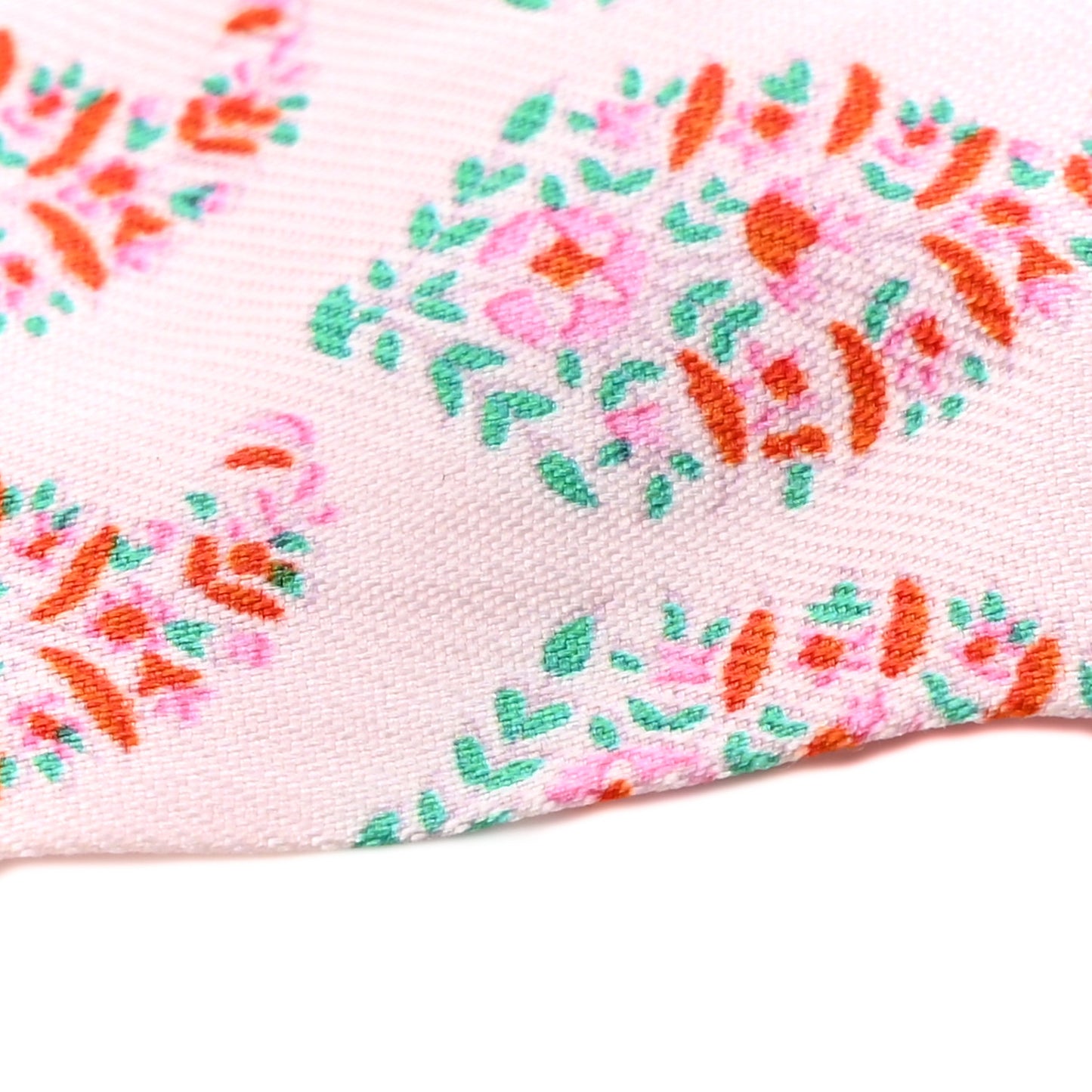 Silk Coup De Fouet Au Bloc Twilly Rose Nacre Turquoise