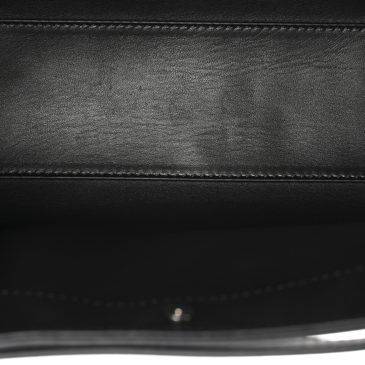 The Row Polished Saddle Calfskin Small Alexia Bag Black 6 of 12