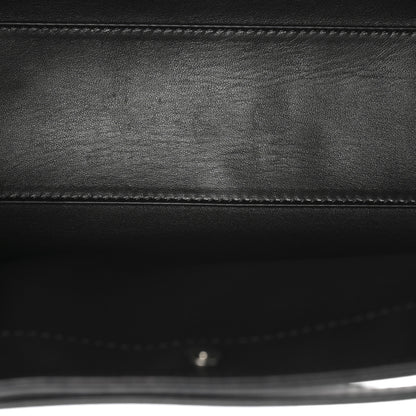The Row Polished Saddle Calfskin Small Alexia Bag Black 6 of 12