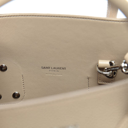 Saint Laurent Grained Calfskin Small Sac De Jour Dark Beige 6 of 10