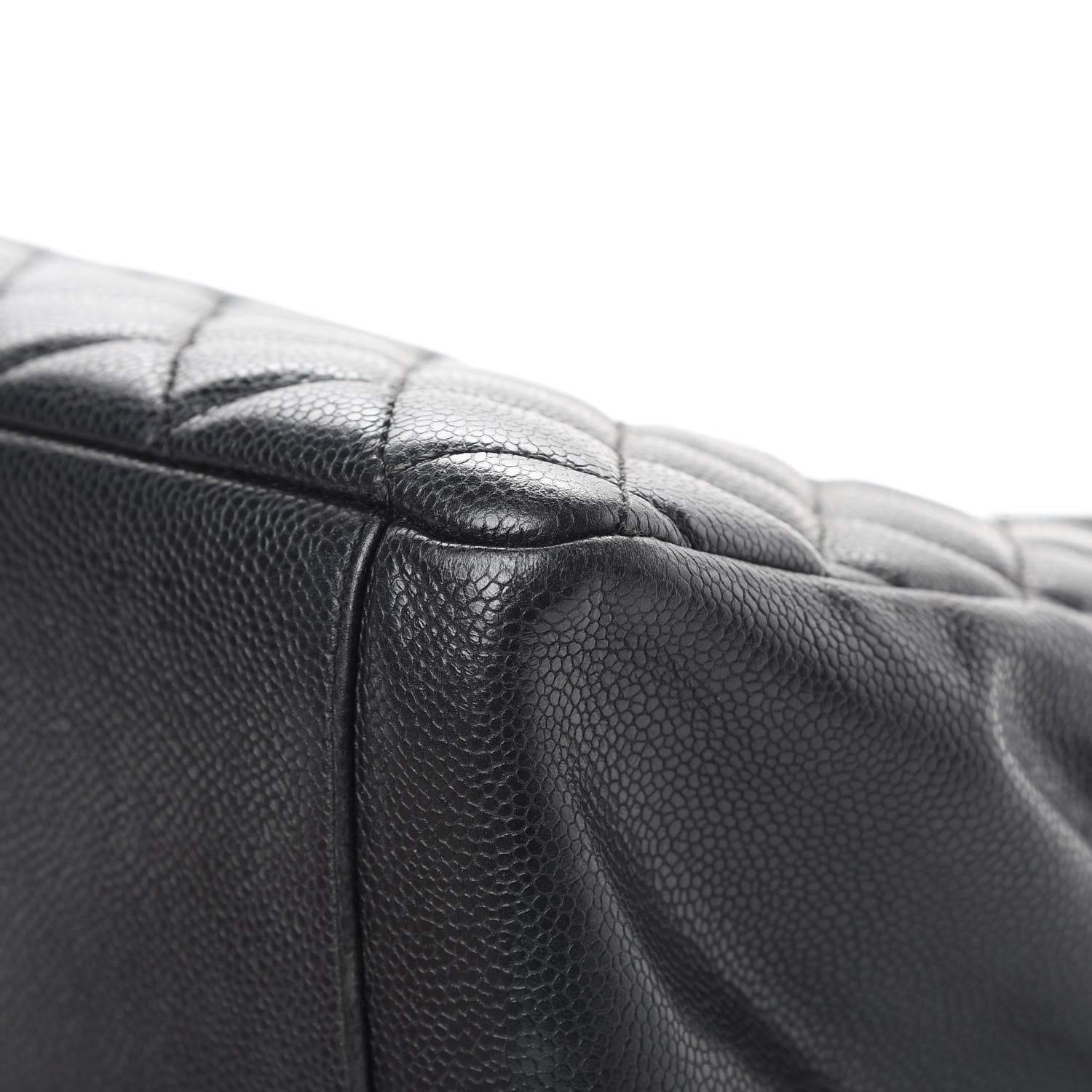 Chanel Caviar Quilted Grand Shopping Tote GST Black 10 of 13
