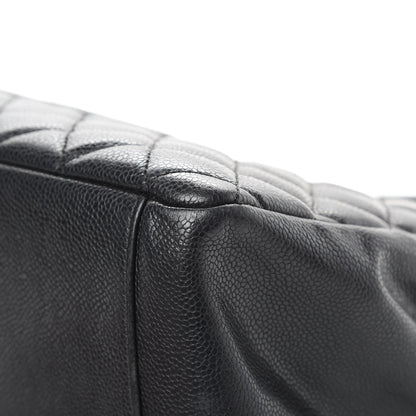 Chanel Caviar Quilted Grand Shopping Tote GST Black 10 of 13