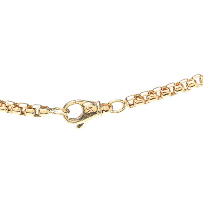 David Yurman 18K Yellow Gold 3.4mm Box Chain Necklace 20" 4 of 5