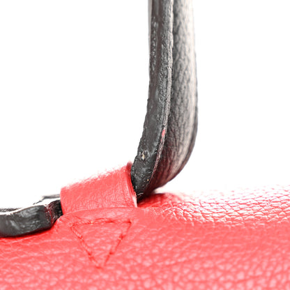 Louis Vuitton Calfskin Lockme PM Rouge 11 of 14