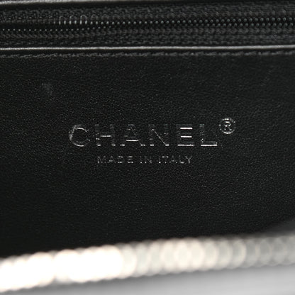 Chanel Lambskin Quilted Medium CC Filigree Vanity Case Black 8 of 11