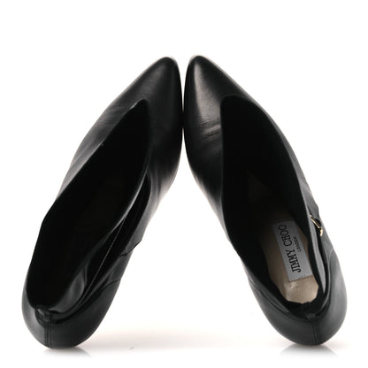 Jimmy Choo Nappa Calfskin Cacia 85 Ankle Boots 38 Black 2 of 13
