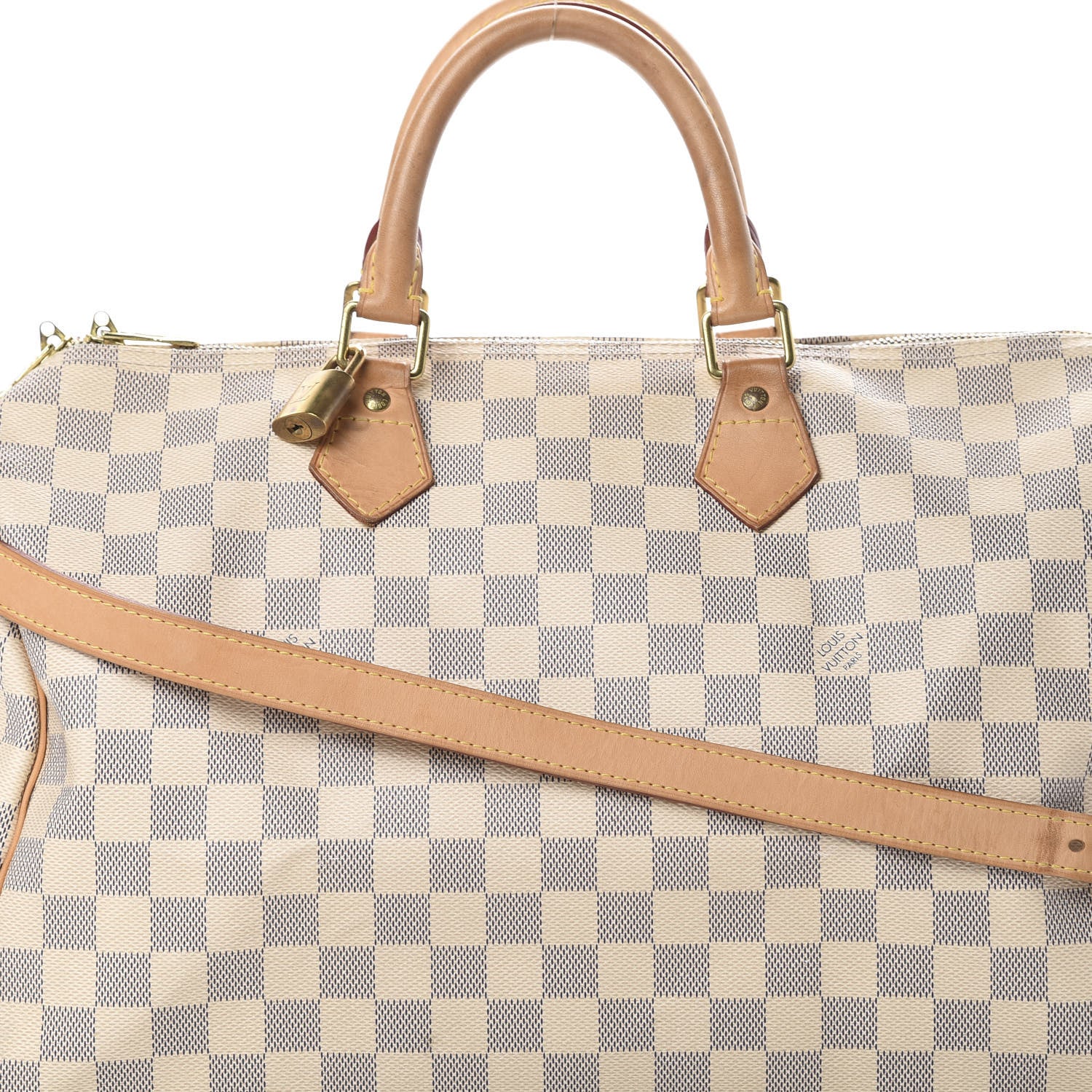 Louis Vuitton Damier Azur Speedy Bandouliere 35 7 of 17