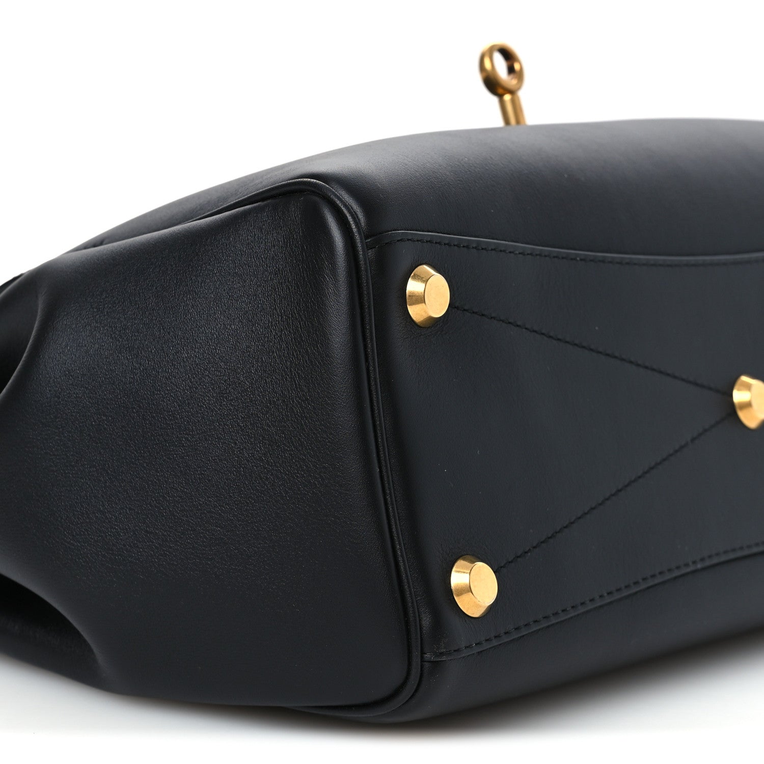Balenciaga Smooth Calfskin Small Bel Air Carry All Bag Black 10 of 11