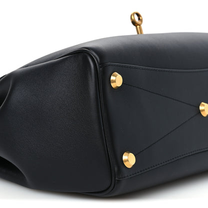 Balenciaga Smooth Calfskin Small Bel Air Carry All Bag Black 10 of 11