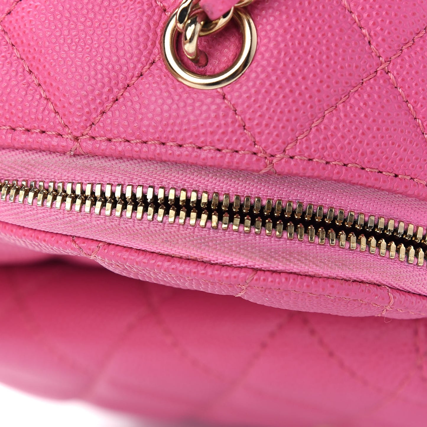 Caviar Quilted Small CC Day Backpack Pink