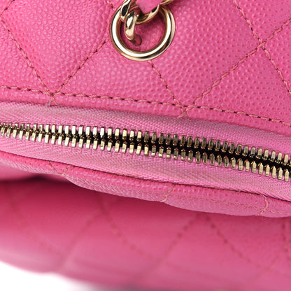 Chanel Caviar Quilted Small CC Day Backpack Pink 9 of 9