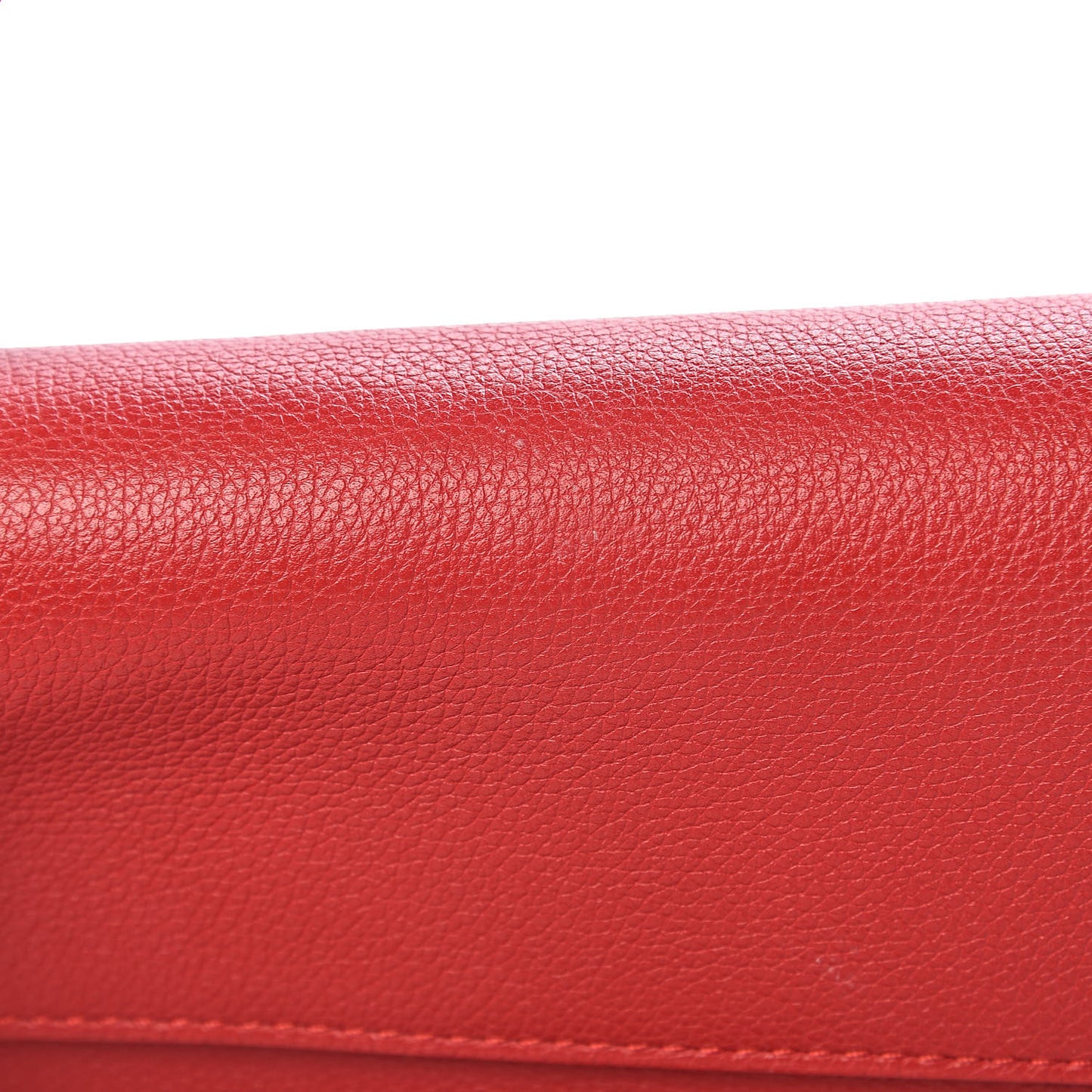 Soft Calfskin Lockme II Top Handle Rubis