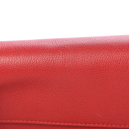 Louis Vuitton Soft Calfskin Lockme II Top Handle Rubis 9 of 14