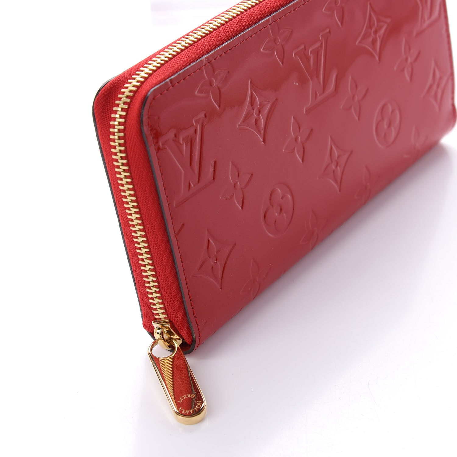 Louis Vuitton Vernis Zippy Wallet Cherry 10 of 10