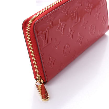Louis Vuitton Vernis Zippy Wallet Cherry 10 of 10