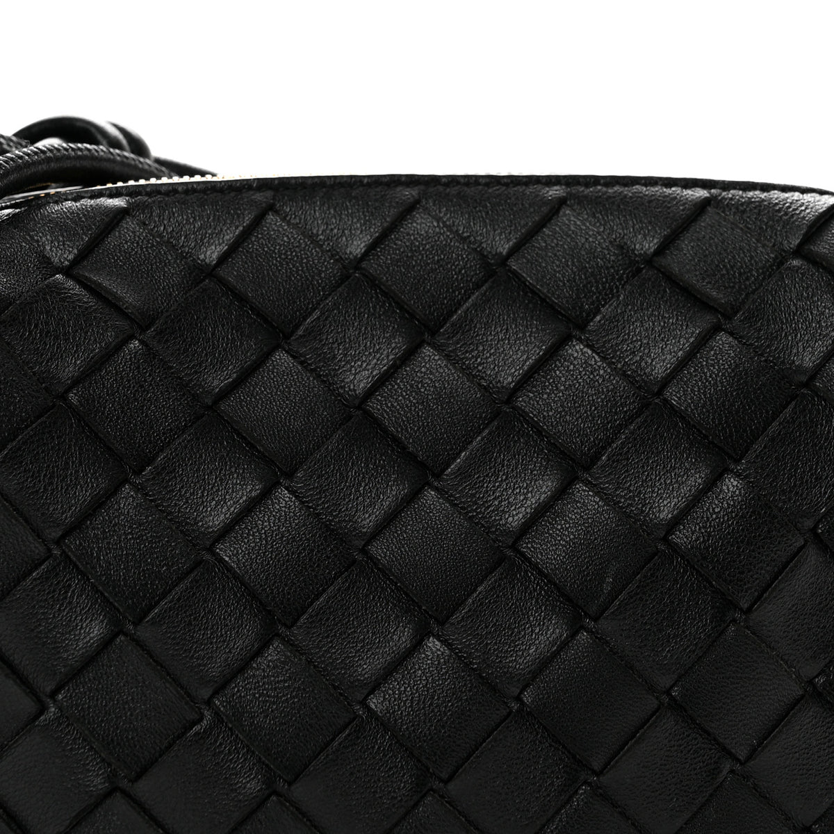 Bottega Veneta Nappa Intrecciato Mini Loop Camera Bag Black 7 of 12