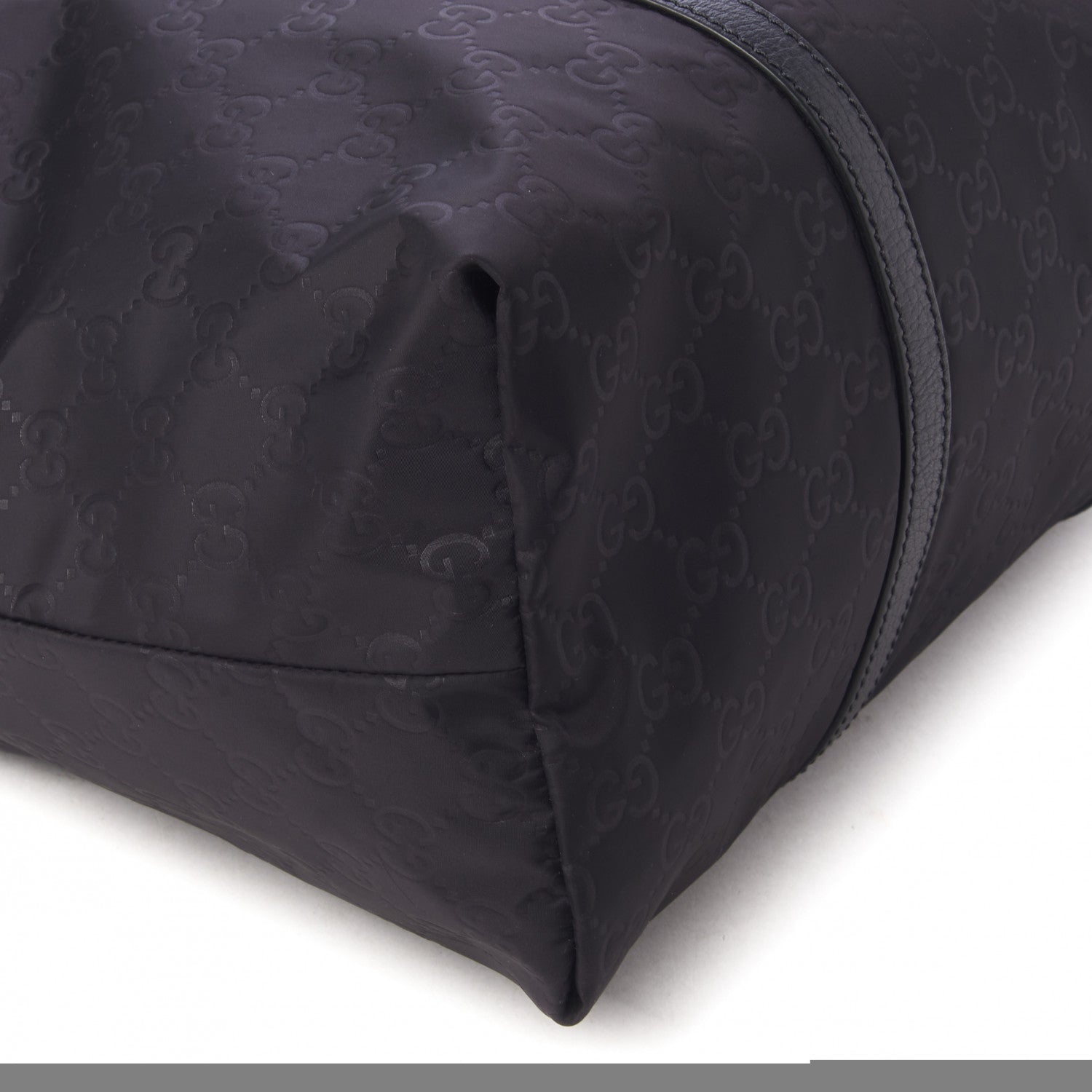 Gucci Nylon Monogram Tote Black 8 of 8