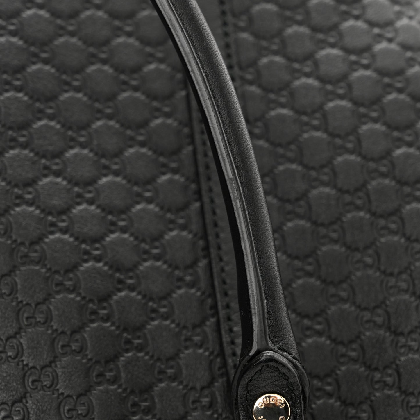 Microguccissima Medium Joy Tote Black