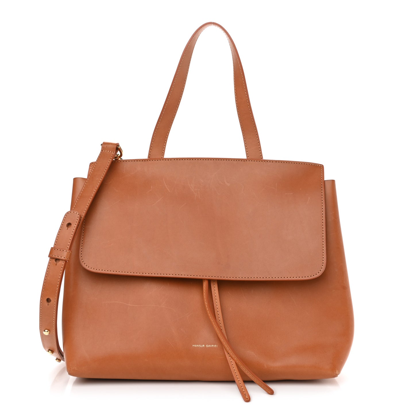 Calfskin Lady Bag Camello Rosa