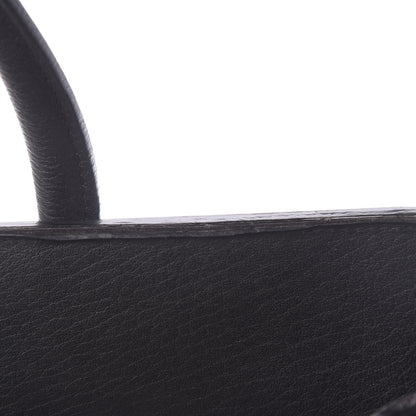 Celine Crisped Calfskin Mini Tie Knot Tote Black 25 of 29