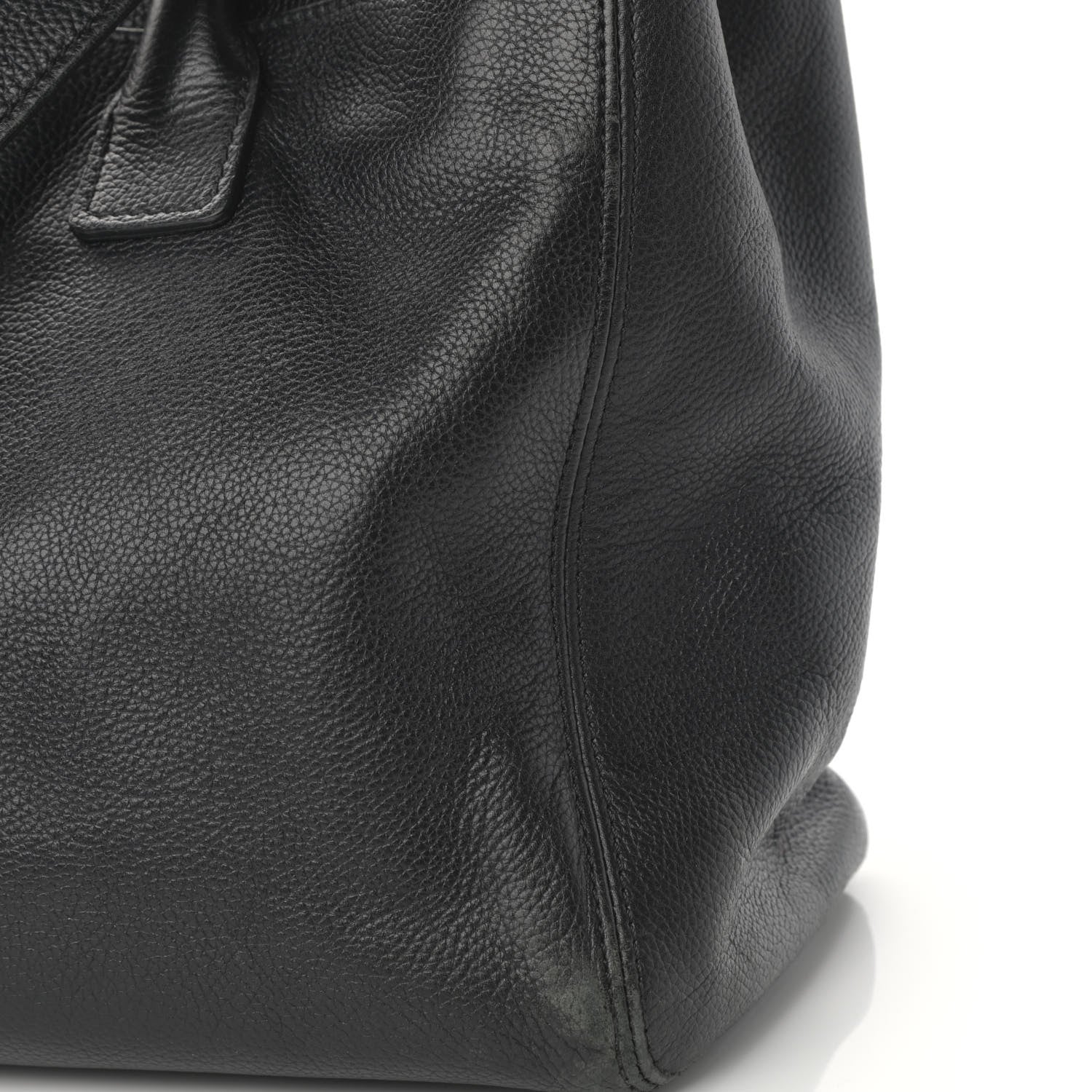 Chanel Calfskin Cerf Executive Shopper Tote Black 16 of 18