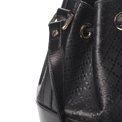 Gucci Bright Diamante Small Bucket Bag Black 8 of 12
